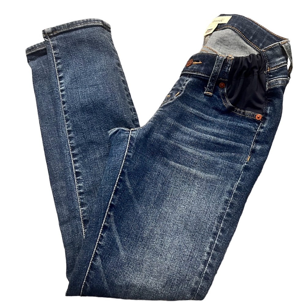 Madewell Adjustable Side Panel Maternity Skinny J… - image 4